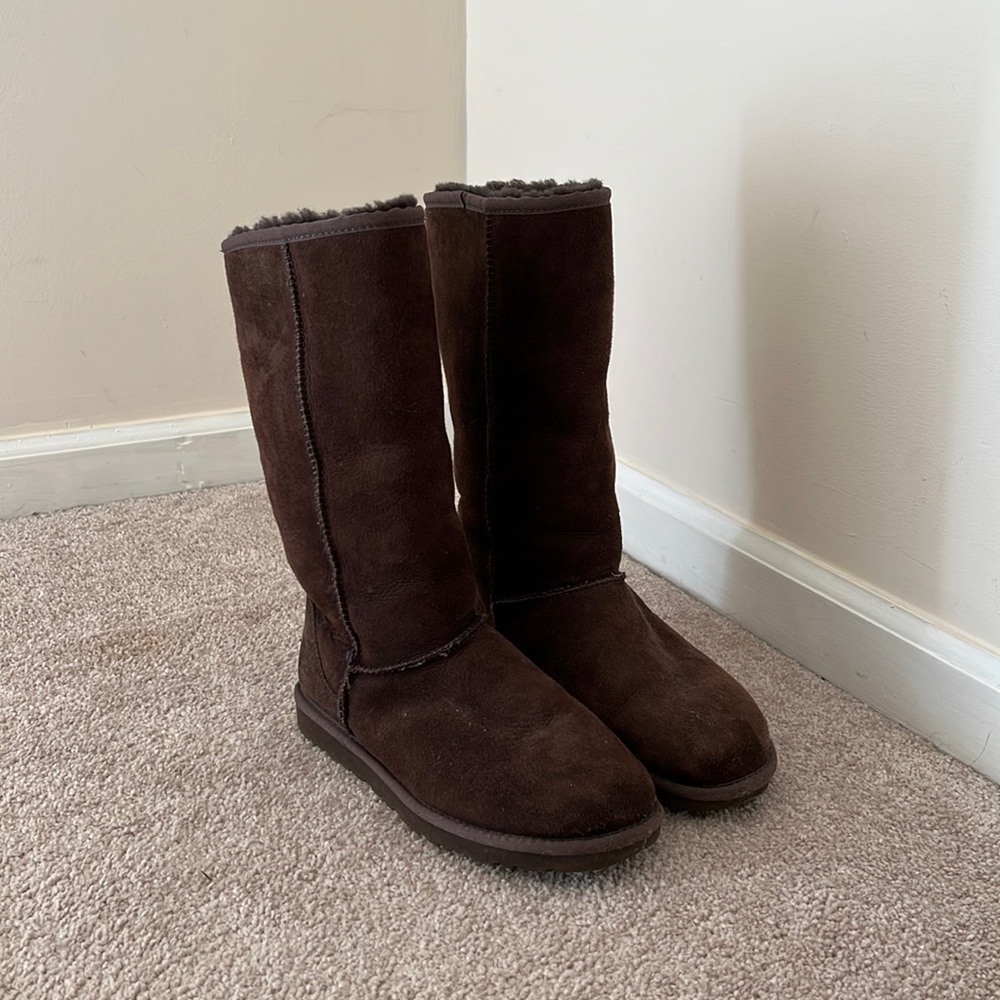 UGG Classic II Tall Boots Chocolate Brown